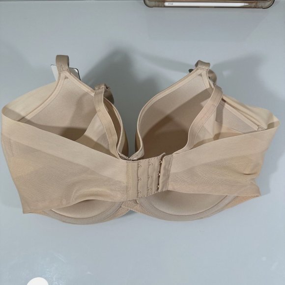 NWT‎ Wacoal [ 38DDD US ] Ultimate Side Smoother Underwire T-Shirt Bra Nude - Picture 7 of 13
